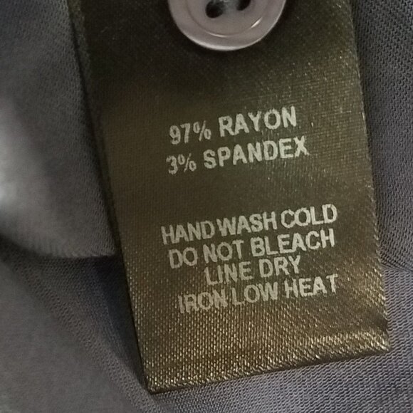 NEW Lulu's XS Life's Wonders Denim Blue Off-the-Shoulder Long Maxi Dress NWT - Picture 7 of 9